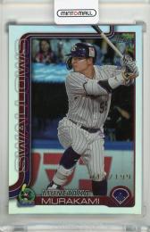 2025 Topps NPB 村上宗隆 Rainbow Foil【042/199】 東京ヤクルトスワローズ