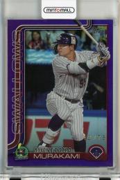 2025 Topps NPB 村上宗隆 Purple Foil【42/75】 東京ヤクルトスワローズ