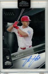 2026 Topps Chrome Black Otto Kemp #CBA-OK Chrome Autograph Card Phillies