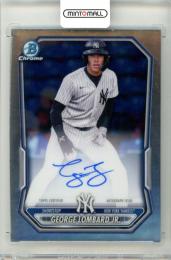 2026 Topps Bowman Baseball George Lombard Jr. #CPA-GL Chrome Prospect Autograph Card Yankees
