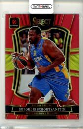 2025-26 Panini Select Euroleague Sofoklis Schortsanitis #141 Base Set – Premier Level 【122/199】