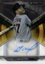 2015 Topps Strata  Jose Altuve Autographs #SAJA