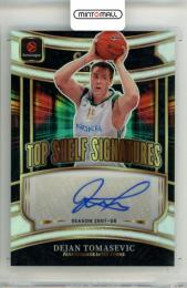 2025-26 Panini Select Euroleague Dejan Tomasevic #TS-DEJ Top Shelf Signature【74/75】