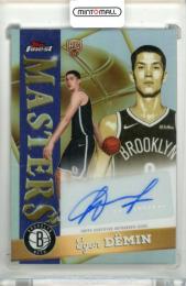 2025-26 Topps Finest Basketball Egor Demin #MA-ED Masters Autograph Card