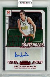 2025-26 Panini Contenders Euroleague Dimitris Diamantidis  #MVP-DIM MVP Contenders Autograph Red Parallel【40/49】