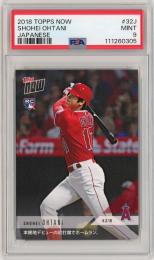 2018 TOPPS NOW Shohei Ohtani RC Japanese #32J【PSA9】《MINT》Los Angeles Angels