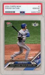 2024 TOPPS NOW Shohei Ohtani #1【PSA10】《Gem-MINT》Los Angeles Dodgers