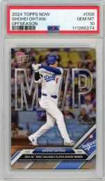 2024 TOPPS NOW Shohei Ohtani Off Season #OS6【PSA10】《Gem-MINT》Los Angeles Dodgers