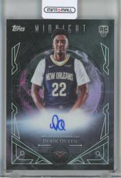 2025-26 Topps Midnight   Derik Queen Midnight Sun Rookie Signatures #MSRDQ New Orleans Pelicans