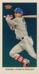 2023 TOPPS 206 NPBプロ野球 #60 大島洋平(中日)【MINI/Image Variation版】レギュラーカード