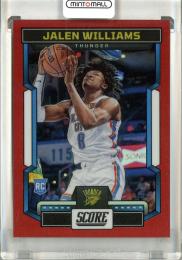 2022-23 Panini Chronicles Basketball Jalen Williams Red #548 RC【026/149】 Oklahoma City Thunder