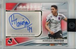 Topps Jリーグ デラックス 2024 エンリケ トレヴィザン 直筆サインカード Red【1/5】 FC東京