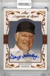 2011 LEAF Legends of Sport Doug Harvey Autographs #BA25【21/40】 Icehockey