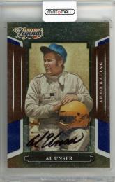 2008 DONRUSS Sports Legends Al Unser Signatures Mirror Blue #116【28/50】 Auto Racing