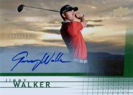 2014 Upper Deck SP Game Used  Jimmy Walker Autographs 043/100
