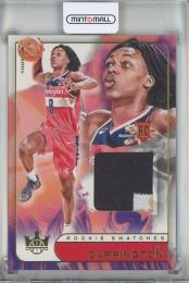 2024-25 Panini Court Kings Bub Carrington Rookie Swatches #15 Washington Wizards