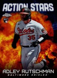 2023 Topps Chrome Update MLB #ASC-1 Adley Rutschman インサートカード Action Stars RC