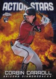 2023 Topps Chrome Update MLB #ASC-3 Corbin Carroll インサートカード Action Stars RC