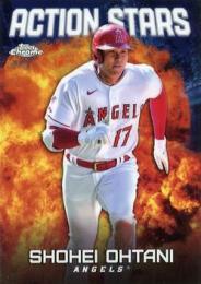2023 Topps Chrome Update MLB #ASC-4 Shohei Ohtani インサートカード Action Stars
