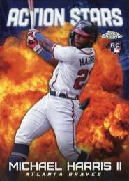 2023 Topps Chrome Update MLB #ASC-6 Michael Harris II インサートカード Action Stars RC