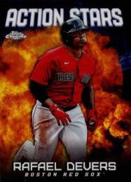 2023 Topps Chrome Update MLB #ASC-14 Rafael Devers インサートカード Action Stars
