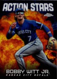 2023 Topps Chrome Update MLB #ASC-17 Bobby Witt Jr. インサートカード Action Stars