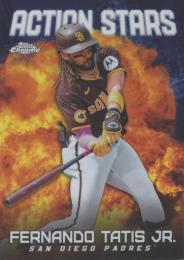 2023 Topps Chrome Update MLB #ASC-18 Fernando Tatis Jr. インサートカード Action Stars