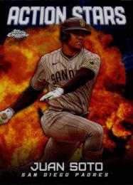 2023 Topps Chrome Update MLB #ASC-19 Juan Soto インサートカード Action Stars
