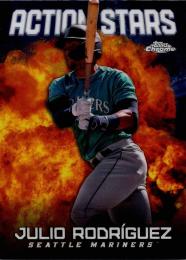 2023 Topps Chrome Update MLB #ASC-20 Julio Rodriguez インサートカード Action Stars