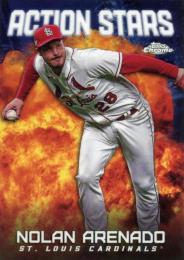 2023 Topps Chrome Update MLB #ASC-21 Nolan Arenado インサートカード Action Stars