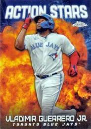 2023 Topps Chrome Update MLB #ASC-25 Vladimir Guerrero Jr. インサートカード Action Stars