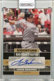2010 Upper Deck Lance Berkman Signature Sensations #LB Houston Astros