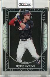 2025 Topps Chrome Dylan Crews Shadow Etch #SE14 Washington Nationals