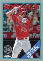 2023 Topps Chrome Update MLB #88CU-2 Mike Trout インサートカード '88 Topps