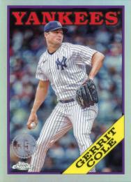 2023 Topps Chrome Update MLB #88CU-6 Gerrit Cole インサートカード '88 Topps