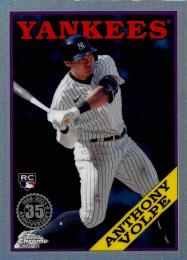 2023 Topps Chrome Update MLB #88CU-17 Anthony Volpe インサートカード '88 Topps RC