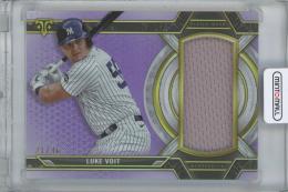 2021 TOPPS Triple Threads Single Jumbo Relics Amethyst / LUKE VOIT(New York Yankee) 【21/36】
