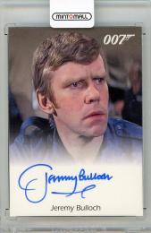 2015 RITTENHOUSE James Bond Archives Jeremy Bulloch as Crewman Andrews Full Bleed Autographs #NNO moovie