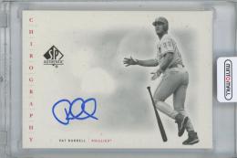 2001 UD SP Authentic Chirography / PAT BURRELL(Philadelphia Phillies)