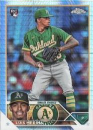 2023 Topps Chrome Update MLB #USC2 Luis Medina【Prism Refractors/パラレル】レギュラーカード RC
