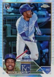 2023 Topps Chrome Update MLB #USC8 Maikel Garcia【Prism Refractors/パラレル】レギュラーカード RC