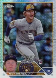 2023 Topps Chrome Update MLB #USC87 Joey Wiemer【Prism Refractors/パラレル】レギュラーカード RC