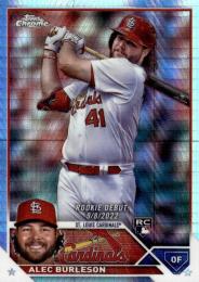 2023 Topps Chrome Update MLB #USC90 Alec Burleson【Prism Refractors/パラレル】レギュラーカード RC