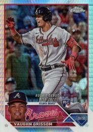 2023 Topps Chrome Update MLB #USC127 Vaughn Grissom【Prism Refractors/パラレル】レギュラーカード RC