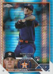 2023 Topps Chrome Update MLB #USC163 Hunter Brown【Prism Refractors/パラレル】レギュラーカード RC