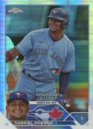 2023 Topps Chrome Update MLB #USC168 Gabriel Moreno【Prism Refractors/パラレル】レギュラーカード RC