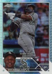 2023 Topps Chrome Update MLB #USC215 Oscar Colas【Prism Refractors/パラレル】レギュラーカード RC