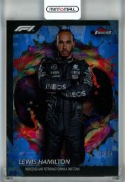 2024 Finest Formula 1 Lewis Hamilton Blue Refractors #289【54/99】
