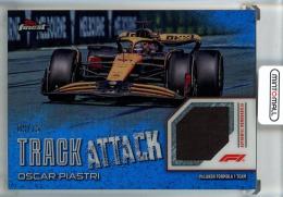 2024 Finest Formula 1 Oscar Piastri Track Attack Relics Blue #TARPIA【9/75】