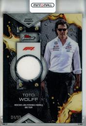 2024 Finest Formula 1 Toto Wolff Relics Black #F1RWOL【4/10】《※初期傷あり》